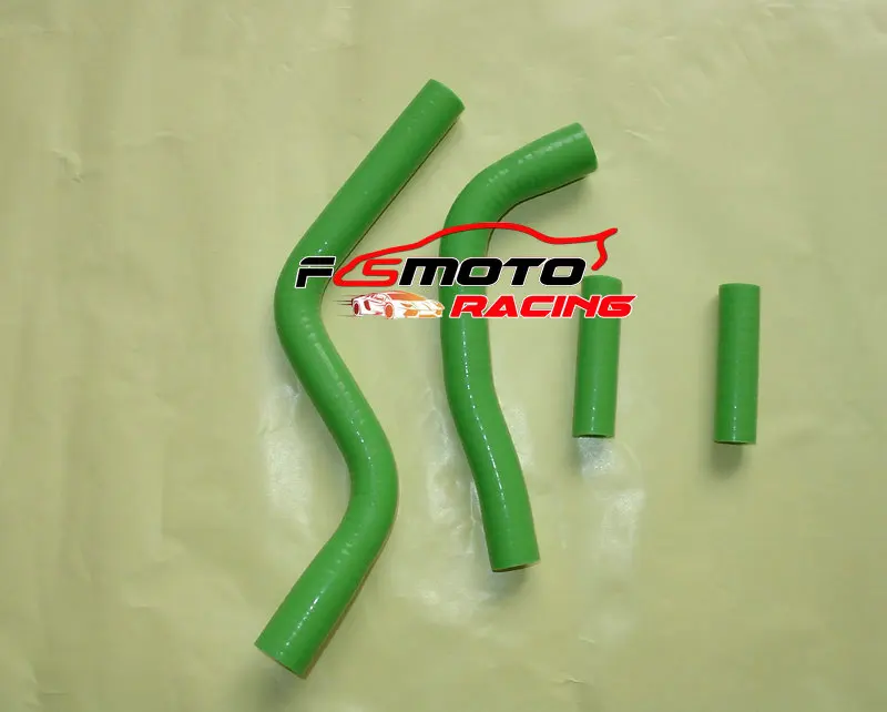 Силиконовый шланг радиатора 03 04 05 06 07 08 комплект для YAMAHA YZ 125 YZ 125 03-08 - Цвет: Зеленый