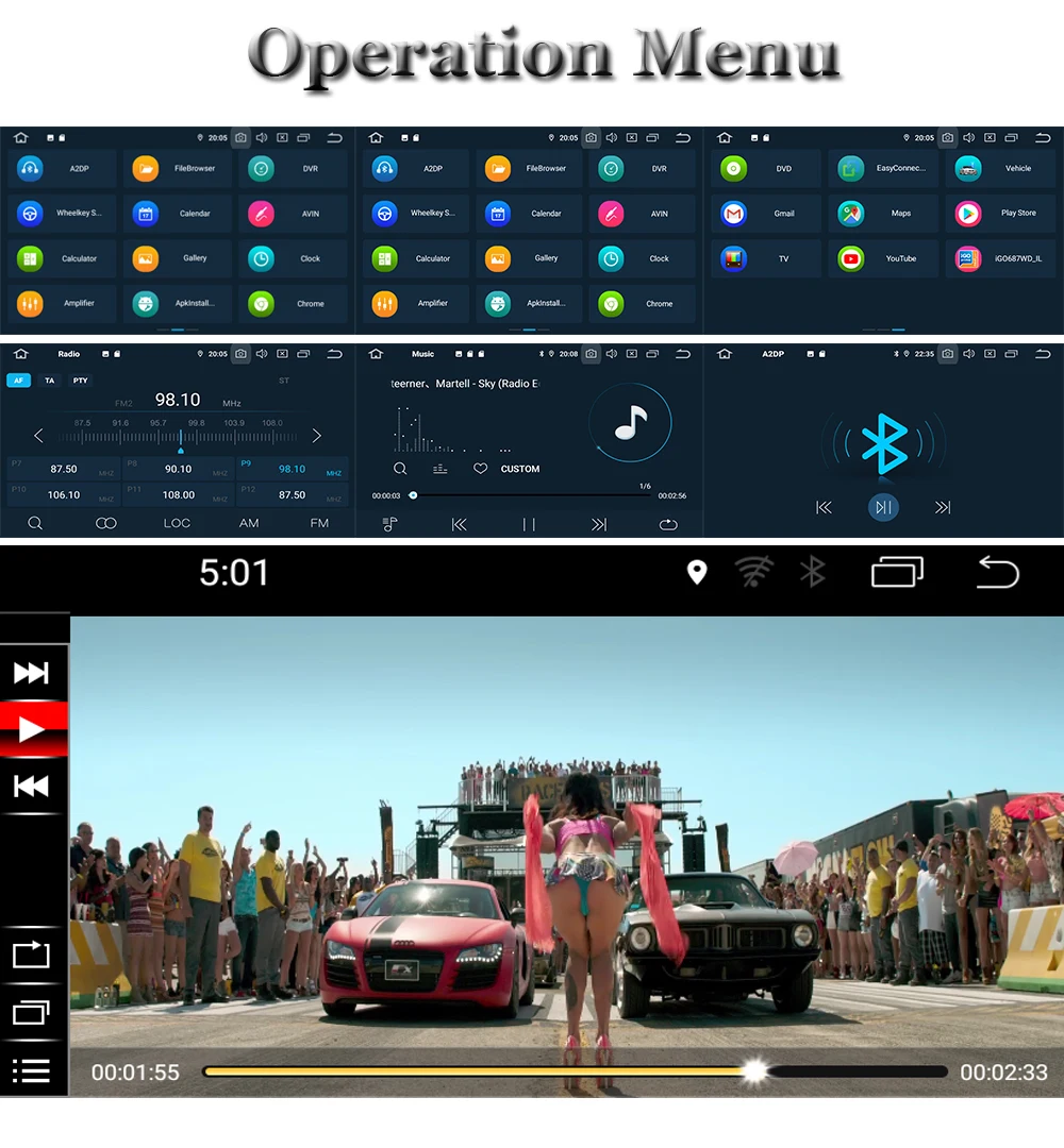 Discount IPS 4G 64G Android 9.0 2 din car DVD player For Mercedes Benz E-class W211 E200 E220 E300 E350 E240 E270 E280 CLS CLASS W219 9