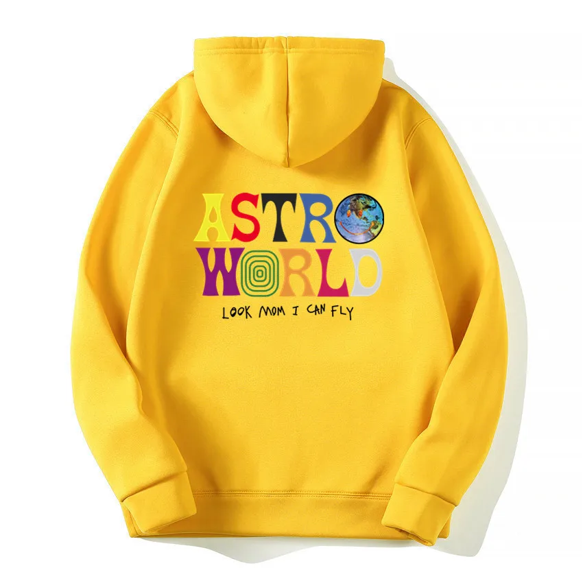 yellow travis scott hoodie
