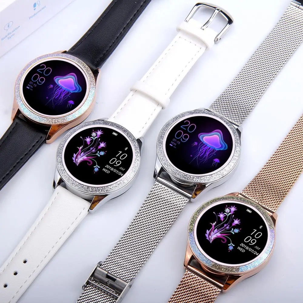 KW20 Smart Watch Women IP68 Waterproof Heart Rate Monitoring Bluetooth For Android IOS Fitness Bracelet Female Smartwatch
KW20 Smart Watch Women IP68 Waterproof Heart Rate Monitoring Bluetooth For Android IOS Fitness Bracelet Female Smartwatch