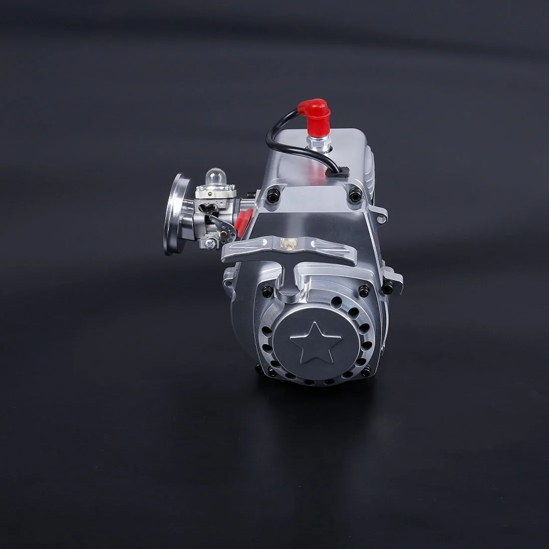 

32cc Single-cylinder Two-stroke 3.24 Hp Four-Point Fixed Easily Starting Engine for 1/5 Rovan LT LOSI RC Car -(High-end Version)