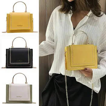 

Fashion Women Handbag Shoulder Handbag Leather Cross Body Bag Tote Chain Messenger Satchel Purse