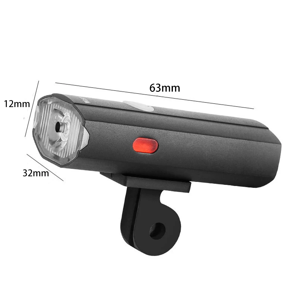 Bike Light Rainproof USB Rechargeable LED  300LM MTB Front Lamp Headlight Aluminum Ultralight Flashlight Bicycle Light 6 Modes