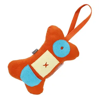 

Dog Sniffing Training Puzzle Toy Bone Shaped Chewing Squeaks Snuffle Training