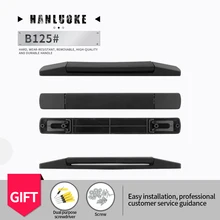 

HANLUOKE B125 Luggage Accessories Luggage Handle Universal Retractable Carry Handle Travel Suitcase Bag Pull Repair Handle