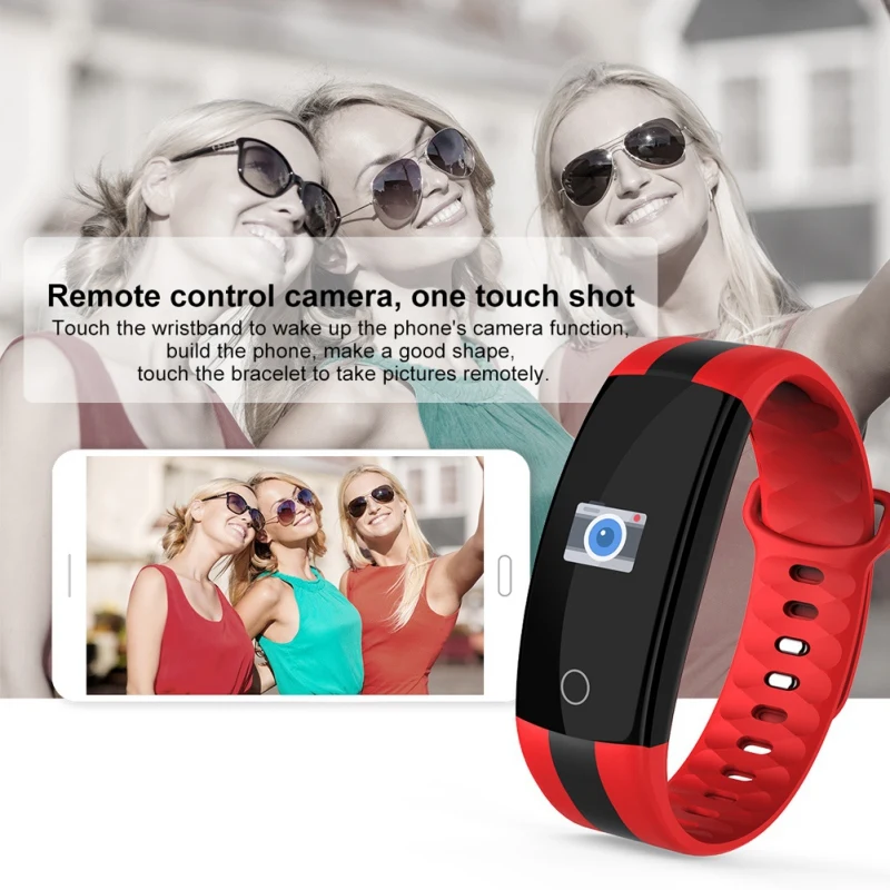Умный браслет, Bluetooth, умный браслет, фитнес-трекер, кровяное давление, пульсометр, умные часы, водонепроницаемый смарт-браслет 5VV