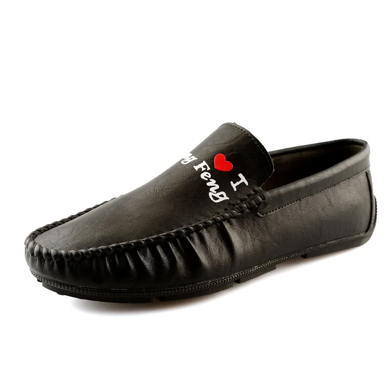 

2018 Spring New Style Men Daily Life Tods Casual Shoes Korean-style Trend Slip-on Foot Covering Loafers Driving Shoes