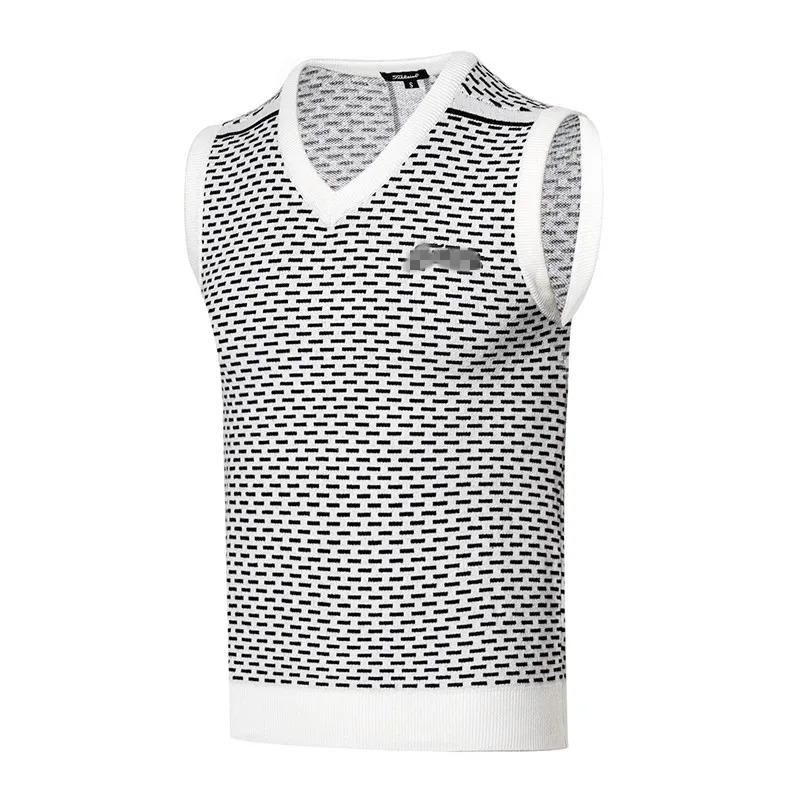 K Мужская спортивная одежда для гольфа, мужская повседневная теплая дышащая шерстяная жилетка без рукавов, одежда для гольфа