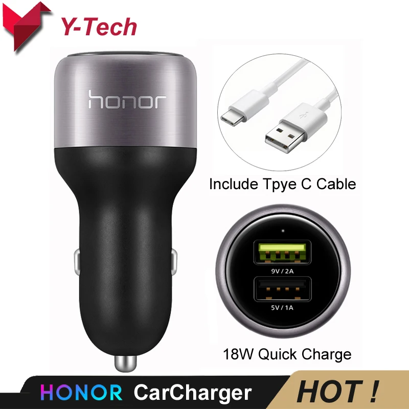 Автомобильное зарядное устройство Huawei SuperCharge usb быстрое 40 Вт 22 5 18 для P30