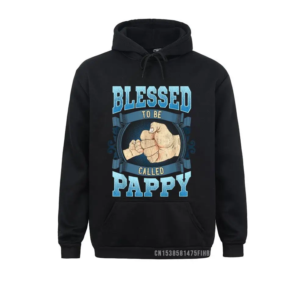 

Mens Blessed To Be Called Pappy Gifts Pappy Fathers Day Hoodie Sweatshirts Hoodies Funky Hip Hop Sportswears Custom Men's