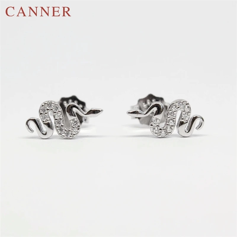 6 silver 925 пробы серебряные серьги-гвоздики в виде цветка розы для женщин INS минималистичные циркониевые животные змея/серьги в форме Глаз Модные ювелирные изделия серьги - Окраска металла: 6 silver