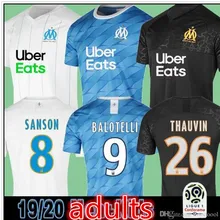 Новинка 19/20 Марсель футбольный Джерси Марсель Майо Пайет гомис Л. Густаво таувин Сансон майки футболки для футбола