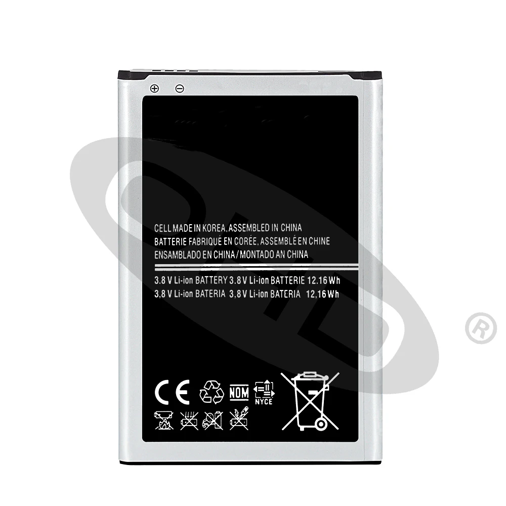 Оригинальный аккумулятор большой емкости OHD B800BC B800BE B800BU для Samsung Galaxy NOTE 3 N9002 N9009 N9008