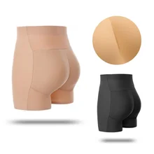 Shaper Pants Sexy Boyshort Panties Woman Fake Ass Underwear Push Up Padded Panties Buttock Shaper Butt Lifter 3D Padding Hip