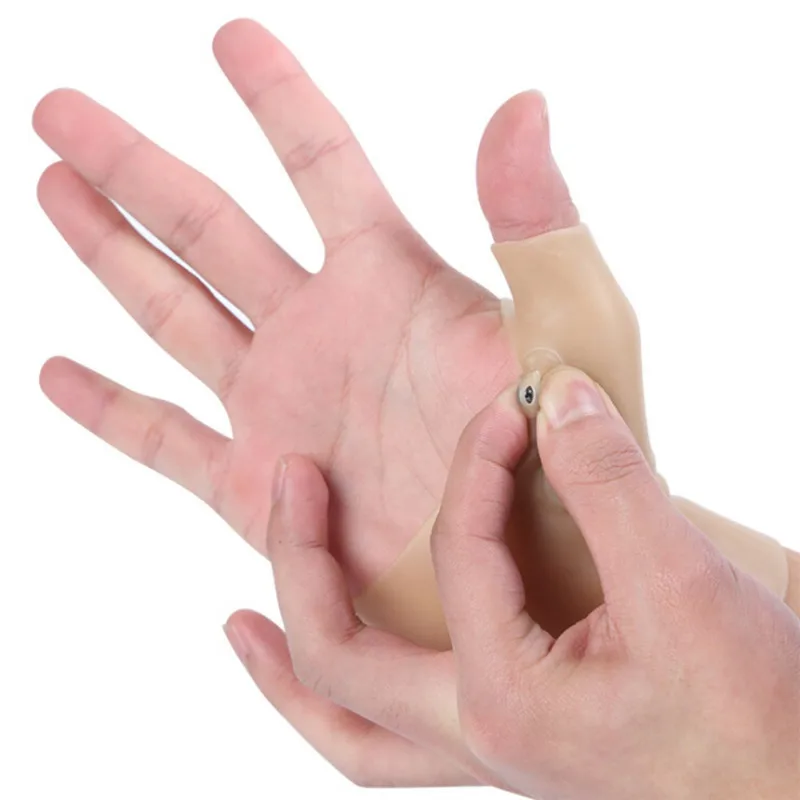 Магнитная терапия Запястье гель тендинит скобка силиконовая перчатка для пальцев Поддержка Корректор для артрита руки облегчение боли