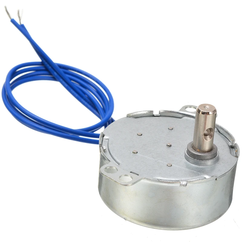 Details about   Electric Motor Synchronous Motor 50/60Hz AC 100-127V 4W CCW/CW AC Motor 2.5-3RPM 