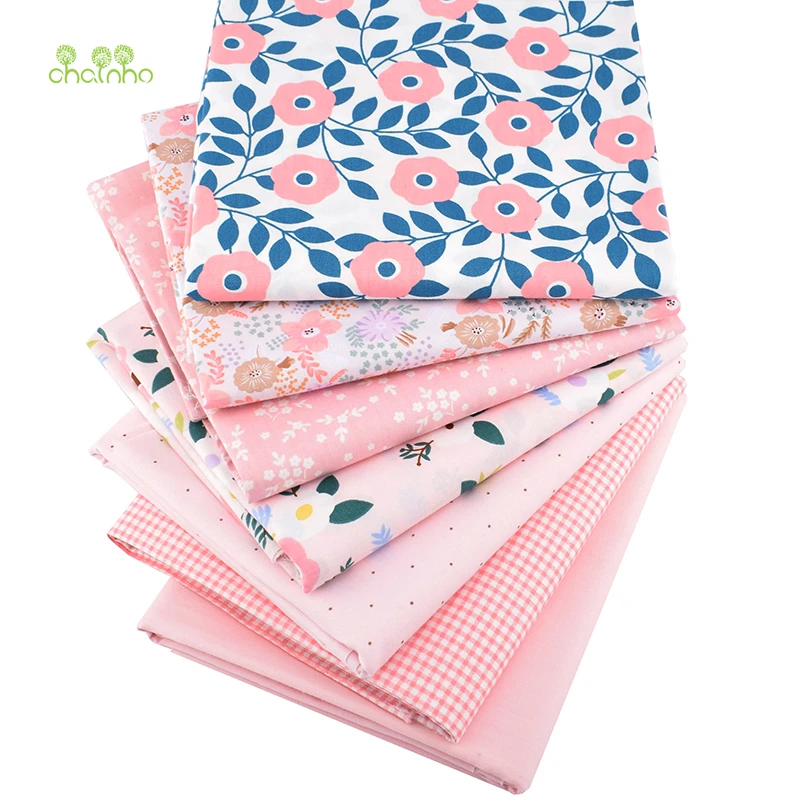 

Chainho,Floral Series,Printed Twill Cotton Fabric,Patchwork Clothes For DIY Sewing Quilting Baby &Children's Bedclothes Material