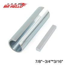 EBay Горячая 3/" до 7/8" оси шарнирного ролика отверстие шестерни машина опорная втулка и ролик плоский ключ