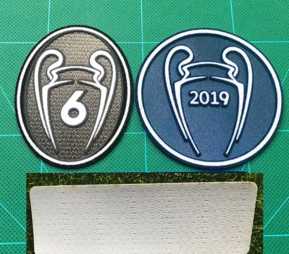 UCL респект и Starball патч и 4 5 6 13 раз победитель Sponosr теплопередача футбольная нашивка