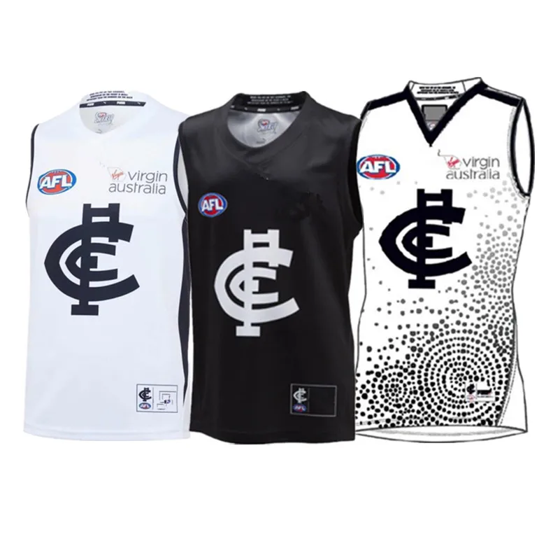 Camiseta con estampado de nombre y números para hombre, prenda de vestir masculina con estampado de nombre y números, de alta calidad, talla S-3XL, AFL, Academy azules, envío gratis, 2020