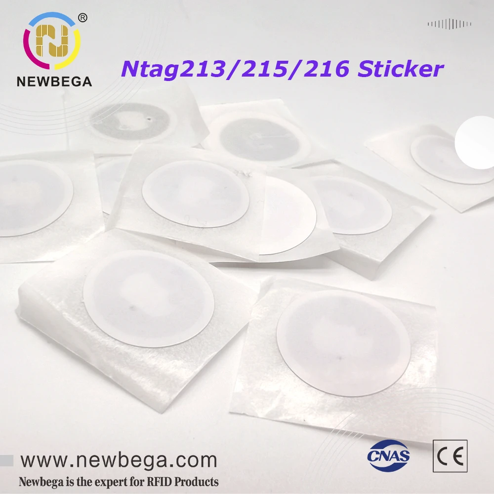 Étiquettes NFC NTAG215 - Stickers RFID Universels Compatibles TagMo (Android) Et Switch
