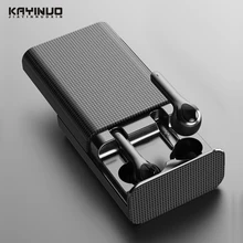 Двухрельсовые скользящие дизайнерские наушники, водонепроницаемые пылезащитные наушники, умные сенсорные мини беспроводные Bluetooth наушники 5,0