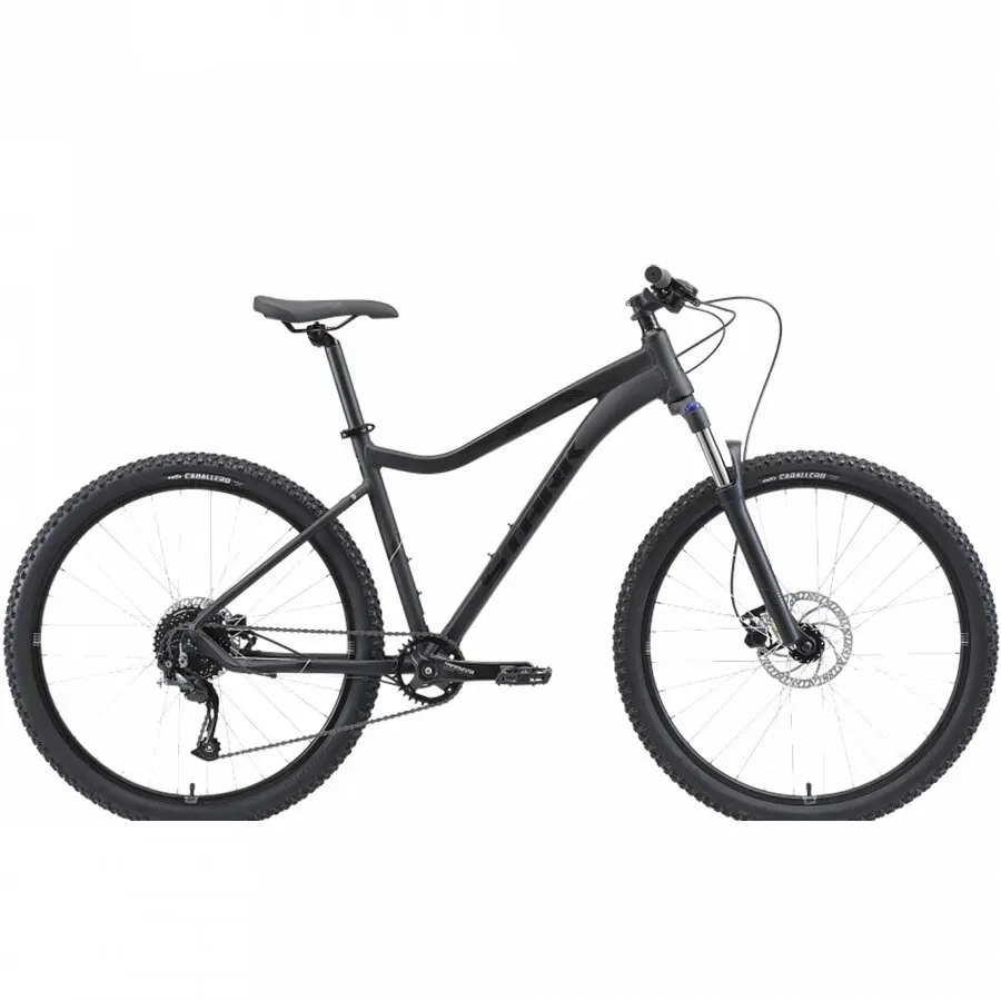 Bicycle stark✡ tactic 27.4 HD black/gray 9 speeds novasport Lightweight Durable Reliable Sport Equipment Safety Protection Riding Road Powerful