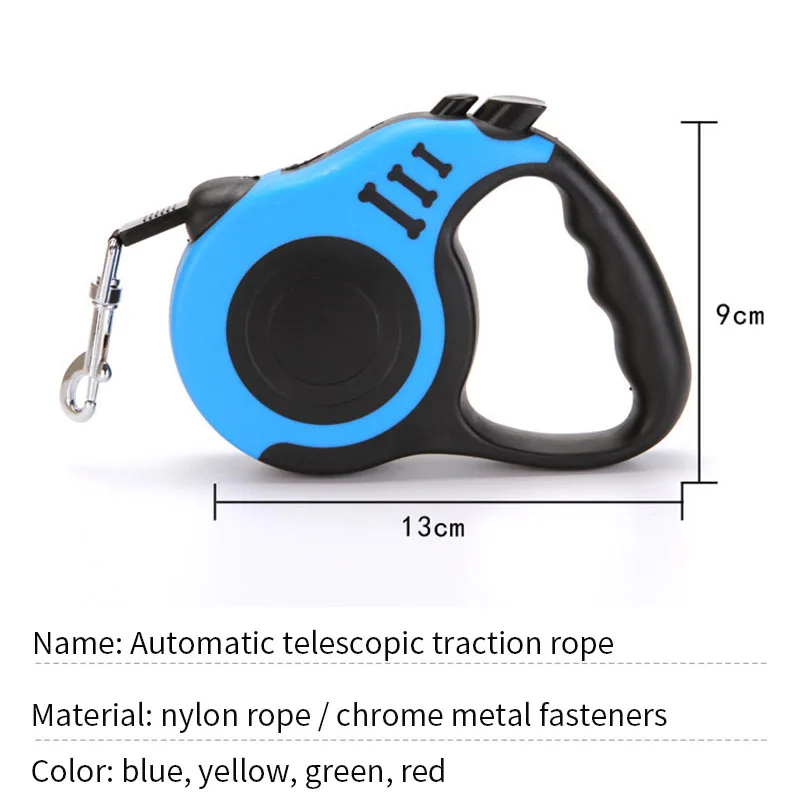 3 м/5 м, автоматические вытяжные собачьи поводки поводок для питомца собаки гибких Собака Щенок Кот Тяговая веревка ремень собачий поводок для малых и средних собак товары для домашних животных