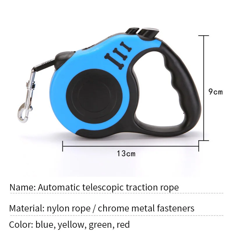 Автоматический выдвижной поводок для собак 3 м/5 м гибкий щенков кошек маленьких