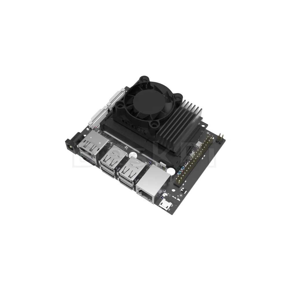 Deskpi-ventilador de Aquecimento 2g 4g Estojo Nano de Liga de Alumínio Pwm com Estilo Nuc para Assistente de Casa Diy Acessórios p/ quadro de demonstração - Imagem 6