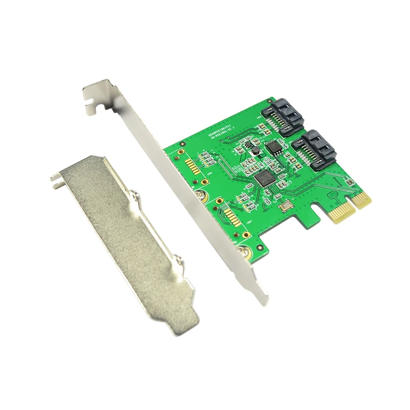 Хорошее качество 2 внутренних порта SATA 3,0 6 ГБ/сек. RAID0 RAID1 SPAN PCI-Express RAID контроллер карты Лучшая цена