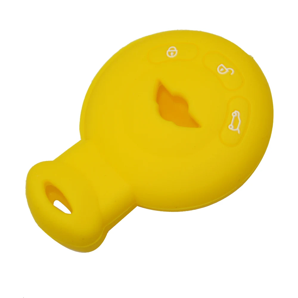 Custodia protettiva per portachiavi in Silicone a 3 pulsanti in Silicone di alta qualità per BMW Mini Cooper R60 R56 R55 R57 R58 R59 accessori custodia chiave - H8dde7296c85e4f9eb6bb43996b90a46ew