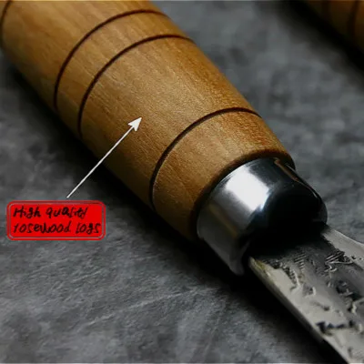 Кухонный нож DEHONG из нержавеющей стали | AliExpress