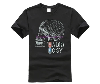 

2019 brand men shirt Funny Radiology Shirt X Ray Tech Life shirt Clothes Popular T-Shirt Crewneck 100% Cotton Tees
