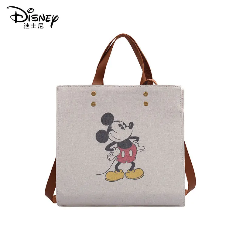 

Disney Mickey Bag Mouse Crossbody Bag Fashion Women Cartoon Women Handbag Girl Casual Canvas Shoulder Bag Outdoor Travel Bags