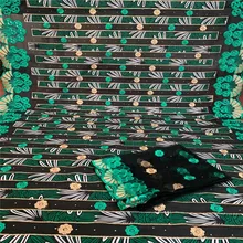 Швейцарская вуаль кружева в швейцарской с Африканской вощеной тканью Модные женские Вощеные кружевные ткани гипюровая кружевная ткань для платья 5+ 2 ярдов/партия