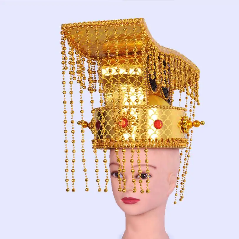 Dei nuovi Uomini di Adulti cappello Antico Qin Impero Corona di Imperatore Cinese  Copricapo Fotografia cappello di Cosplay - AliExpress Novelty \u0026 Special Use