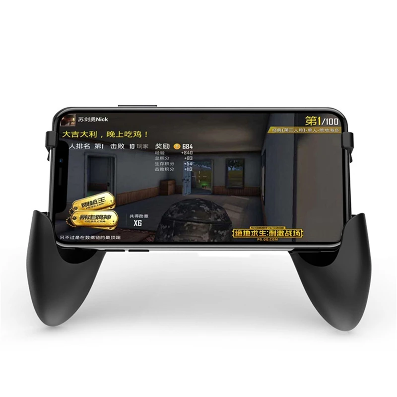  2-In-1 4.2 Bluetooth Pubg Controller Gamepad Controller Shooter Controller with Holder for Ios