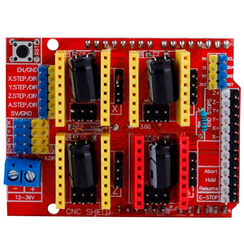 Arduino Cnc Комплект W/Uno+ щит+ шаговые двигатели Drv8825 Endstop A4988 Grbl