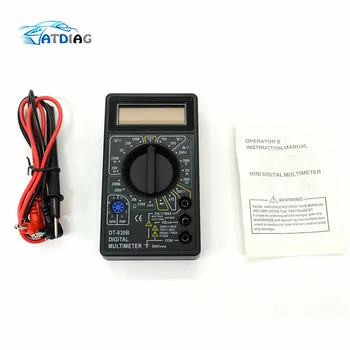 

Newly arrived AC/DC Ammeter Voltmeter Ohm Electrical Tester Meter Professional Digital Multimeter DT830B free shipping