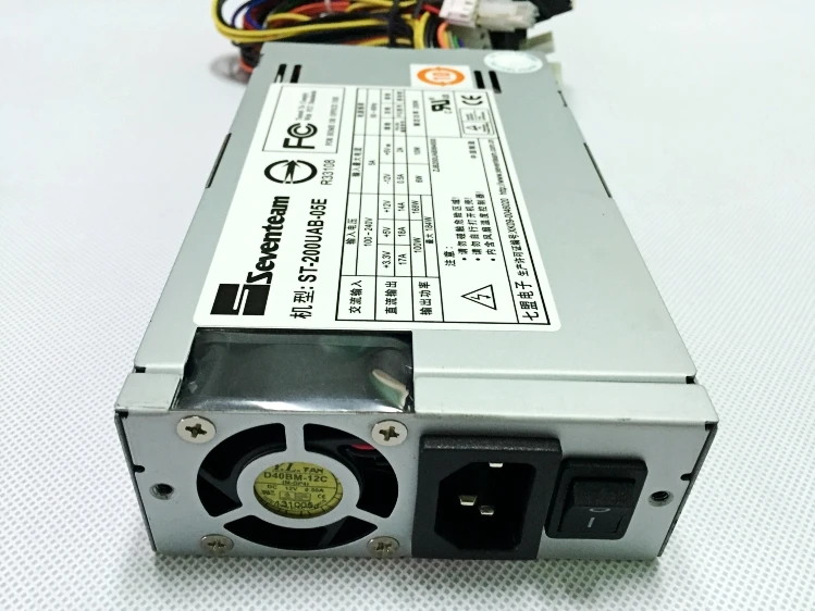 Для Seventeam источник питания ST-200UAB-05E 1U 200W