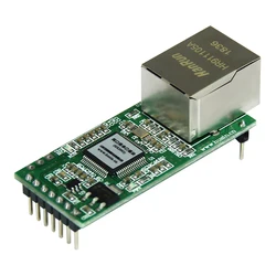 Module de Transmission RJ45 vers TTL Transparent, Port série vers Ethernet, Port réseau TCP 