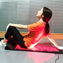 

Red Light Therapy Belt for Pain Relief Flexible Wearable Wrap Deep Therapy Pad with Timer for Back Shoulder Joints Muscle
