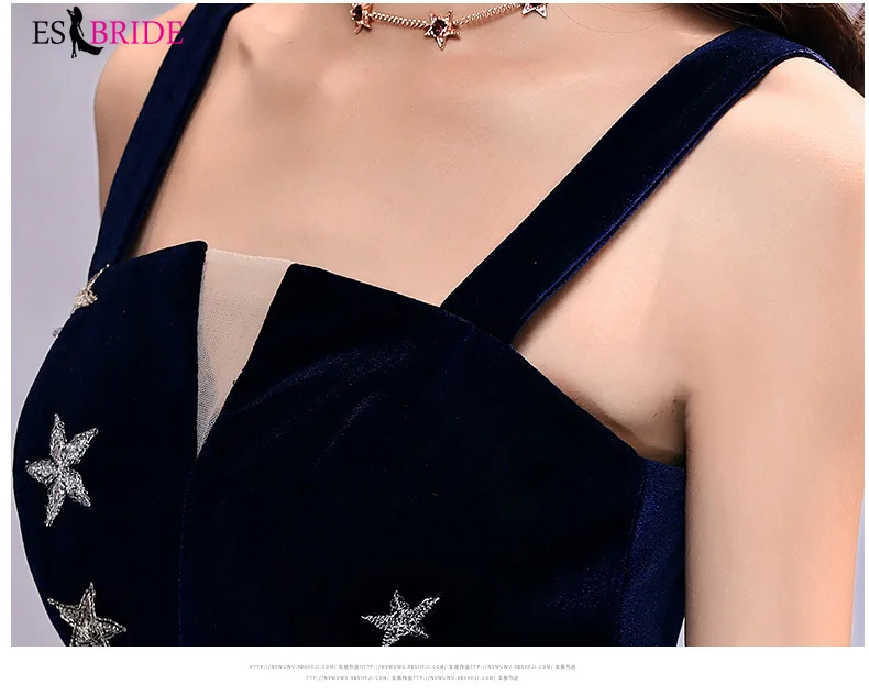 Royal Blue Long A-Line Casual Lace Dress - Elegant Evening Gown for Parties and Formal Events with Sleeves image 4