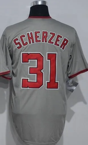 Все сшитые мужские трикотажные изделия Matt 26 Trey 16 Max Scherzer 31 - Цвет: AS photo