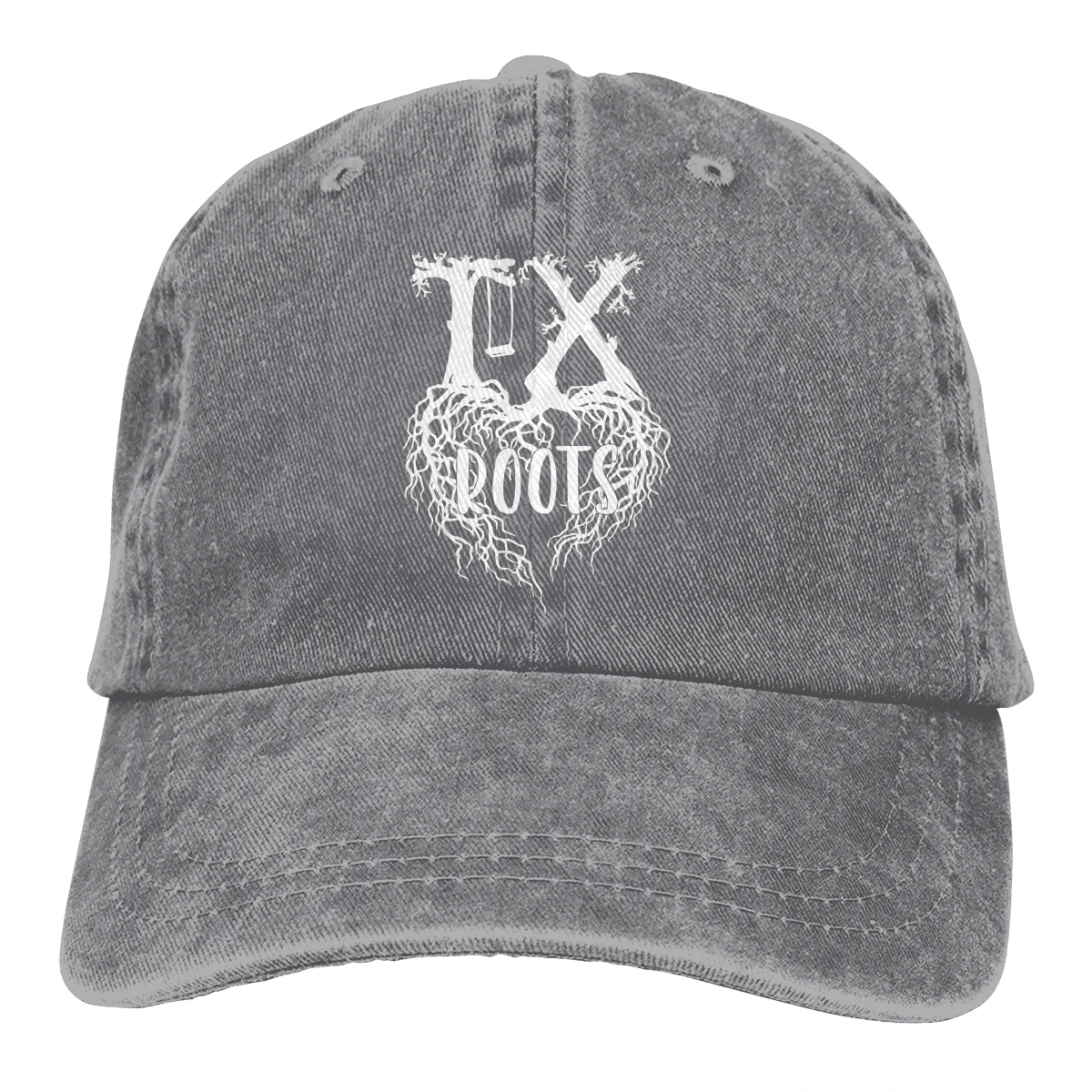 TX Texas Roots Casquette черные унисекс Мужские Женские джинсовые бейсболка с ремешком кепки регулируемые Гольф папа шляпа