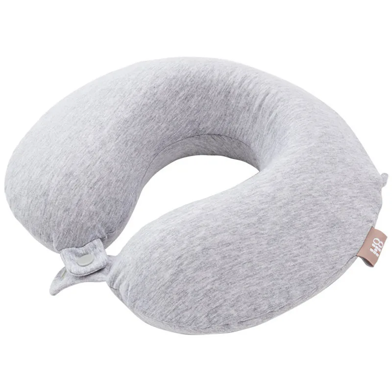 Grey Pillow Оригинальная Xiaomi Mijia 8H u-образная подушка для шеи с эффектом памяти Антибактериальная переносная дорожная маска для глаз 8H подушка для обеда - Цвет: Grey Pillow