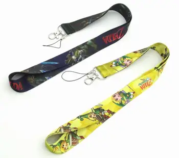 

60 pcs Cartoon Japanese anime Neck Lanyard ID Badge Holders Mobile Neck Keychains For Party Gift WE-36