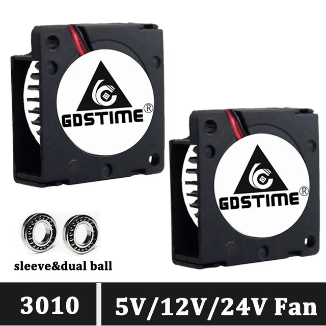뛰어난 냉각 성능을 위한 Gdstime 3010 미니 3D 프린터 쿨러 팬