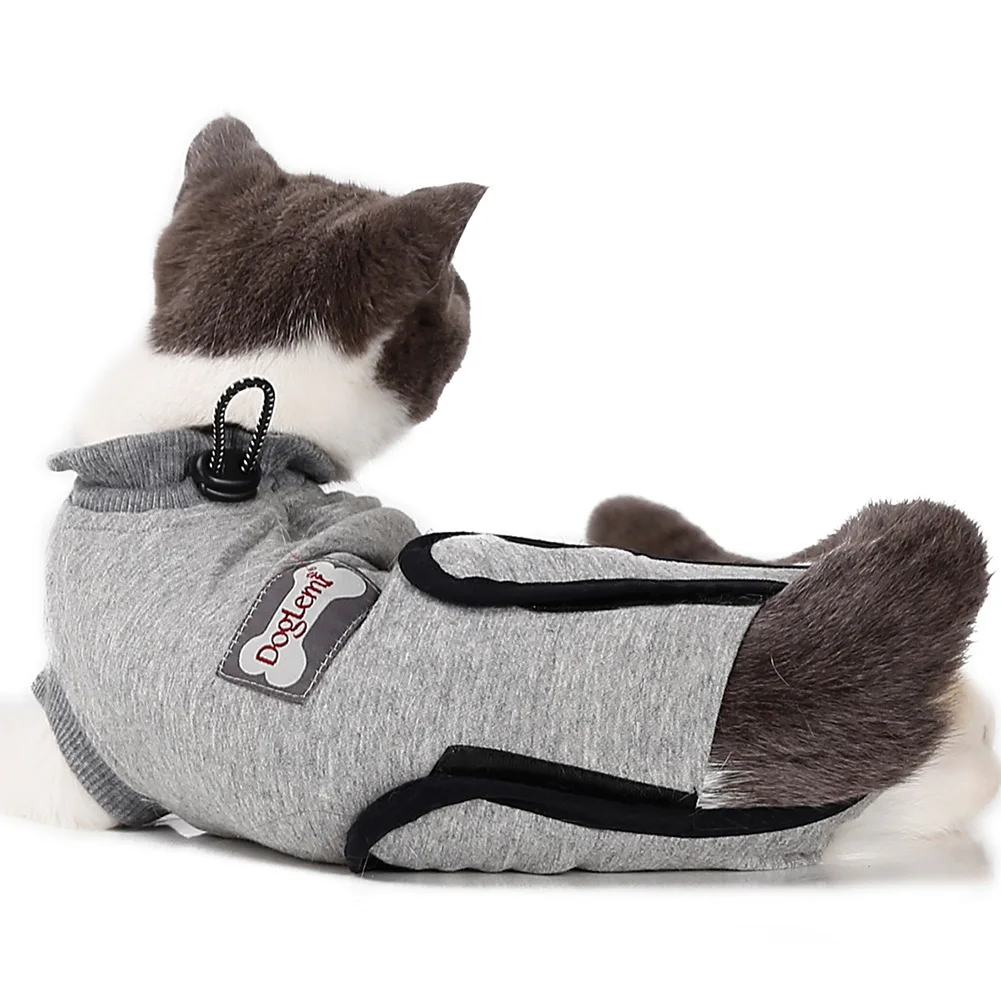 Pet Puppy Kitty костюм для восстановления брюшных ран Мягкий защитный чехол дышащая Хирургическая Одежда